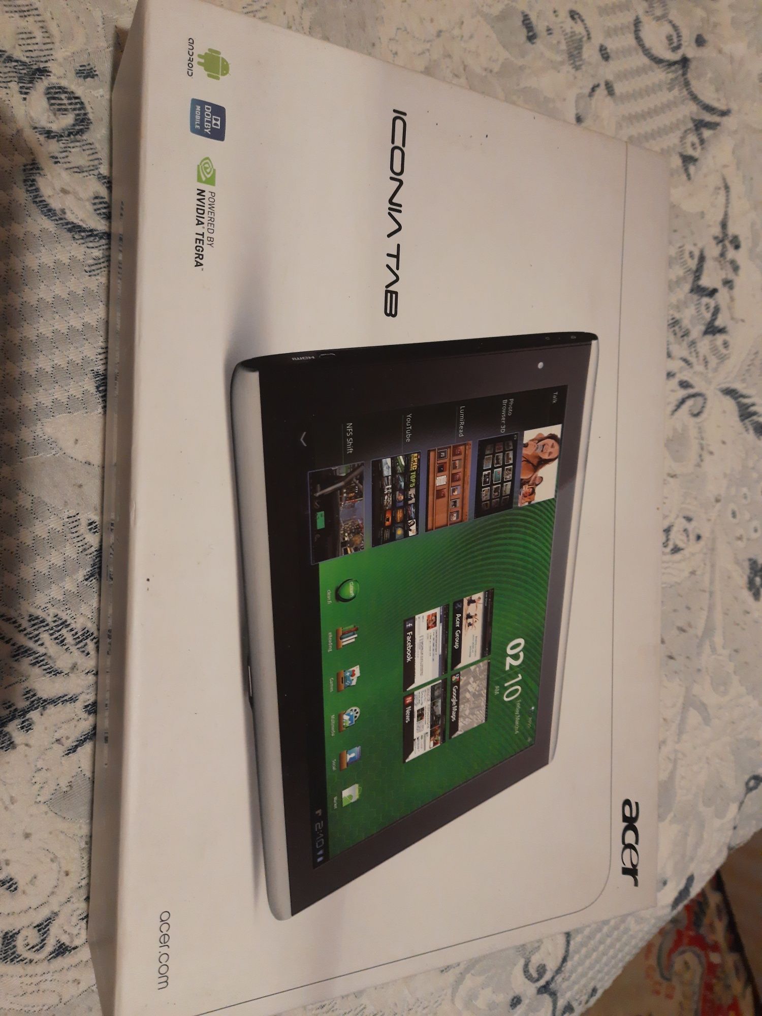 Планшет Acer A 500.