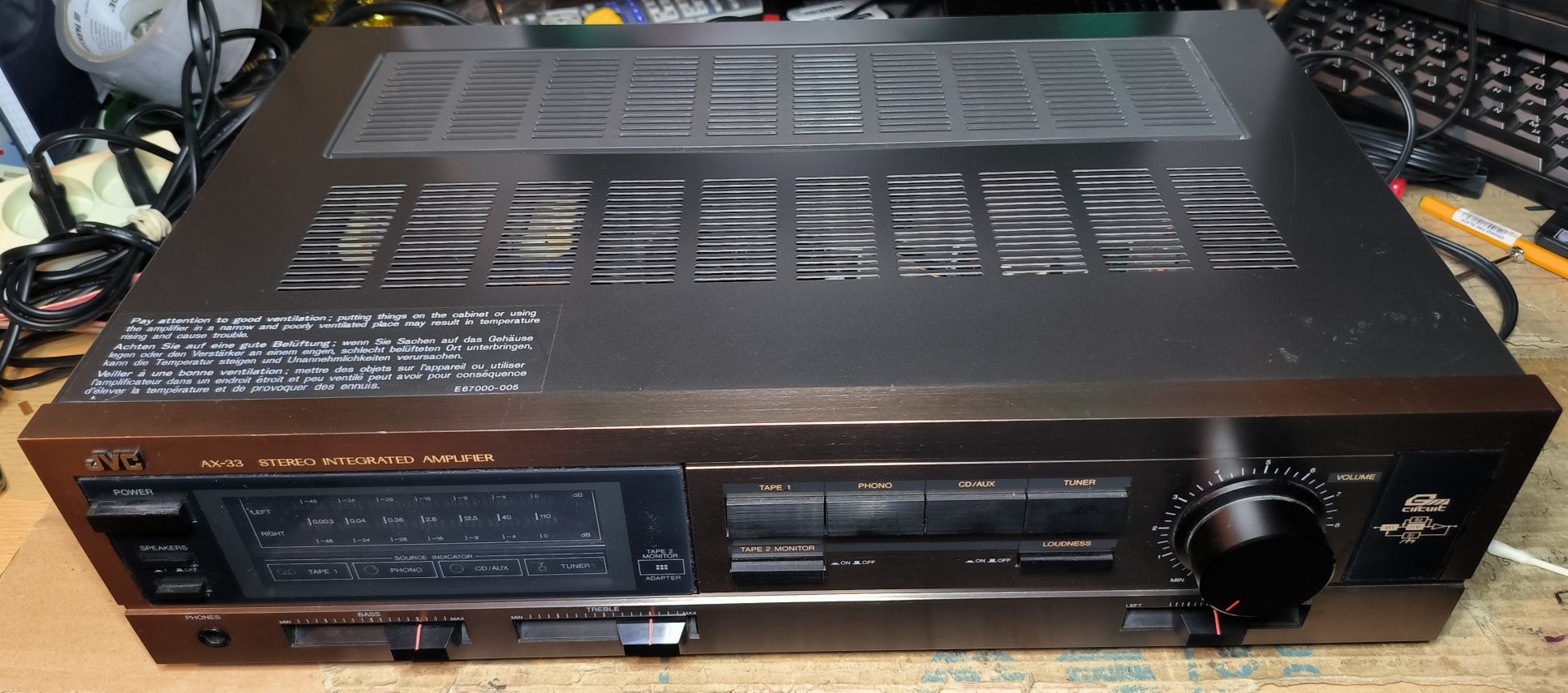 Wzmacniacz JVC AX-33BK