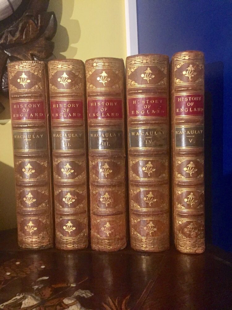 History of England. 5Vols.PELE Macaulay