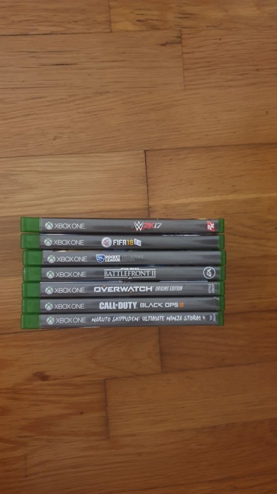 Vendo 7 jogos Xbox One