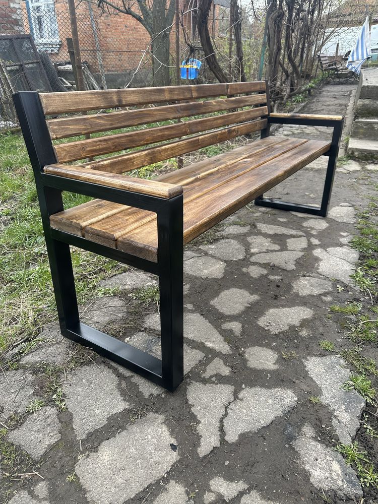 Лавка в стилі Лофт( скамейка садова) від 3100