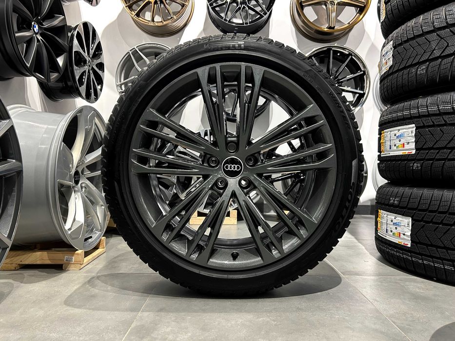 Oryginalne koła zimowe 20 5x112 ET30 Audi A6 C8 A7 255/40R20 Pirelli