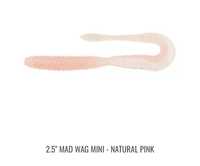 Keitech Mad Wag Mini 3.5” - Natural Pink