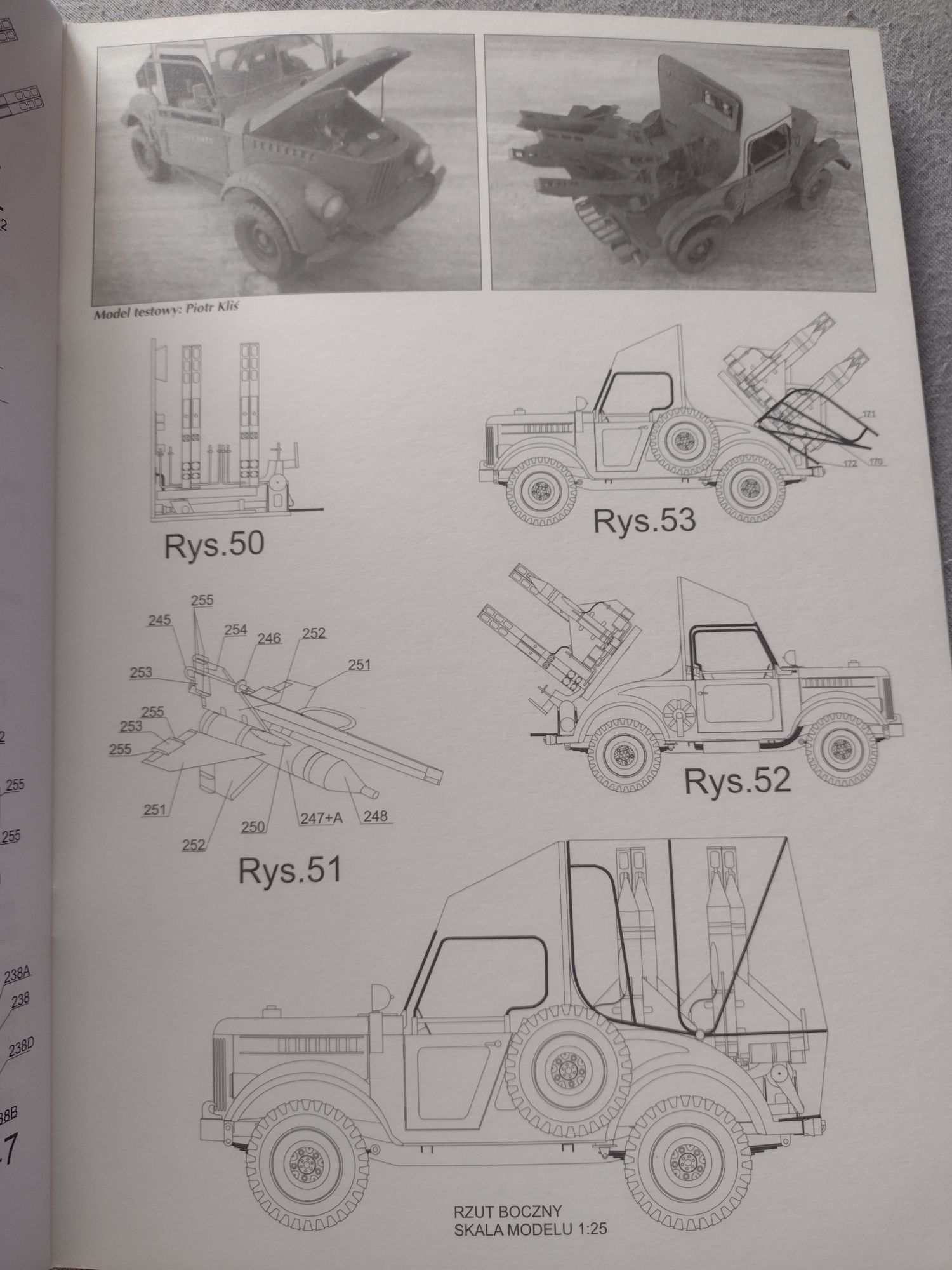 Model kartonowy Answer gaz 69 trzmiel