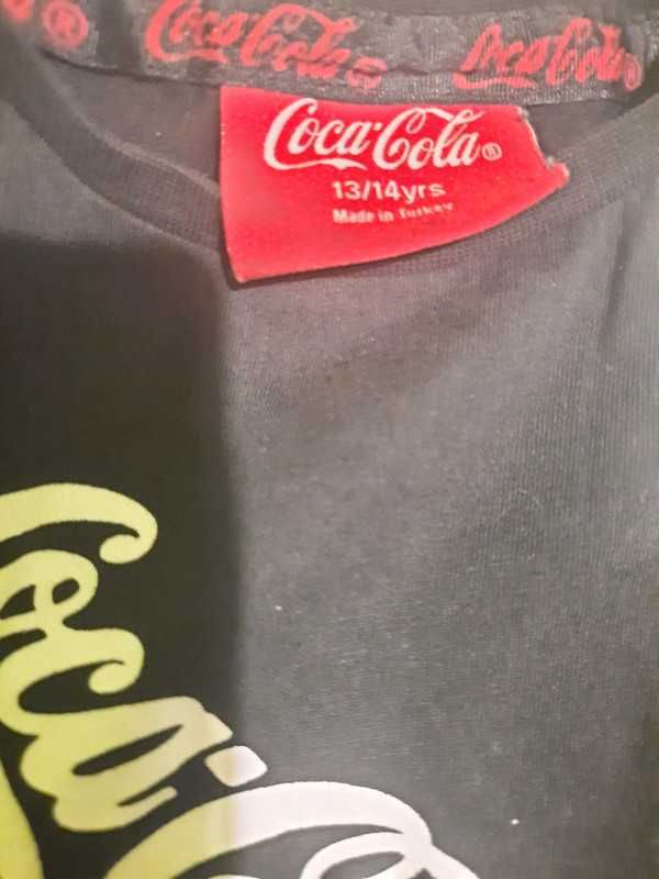 koszulka czarna coca-cola