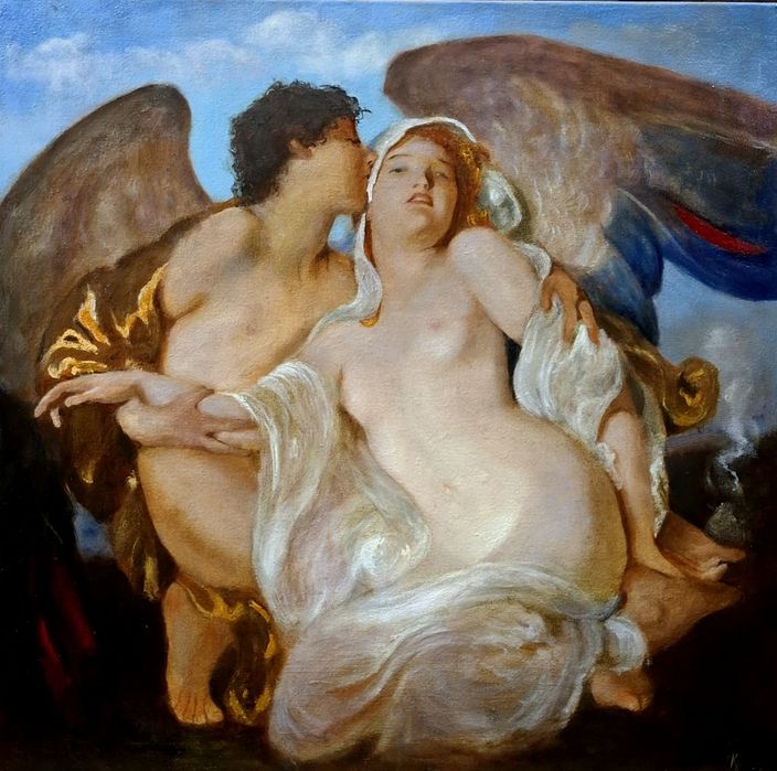 Картина маслом. " Эрос "