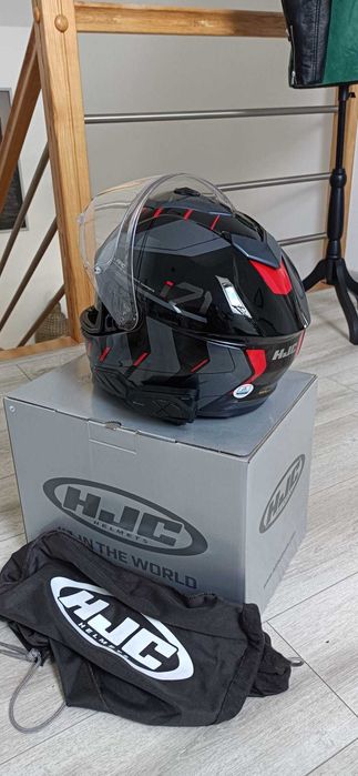 Kombinezon motocyklowy +kask z interkom