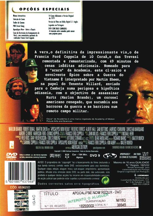 Apocalypse Now - REDUX - DVD