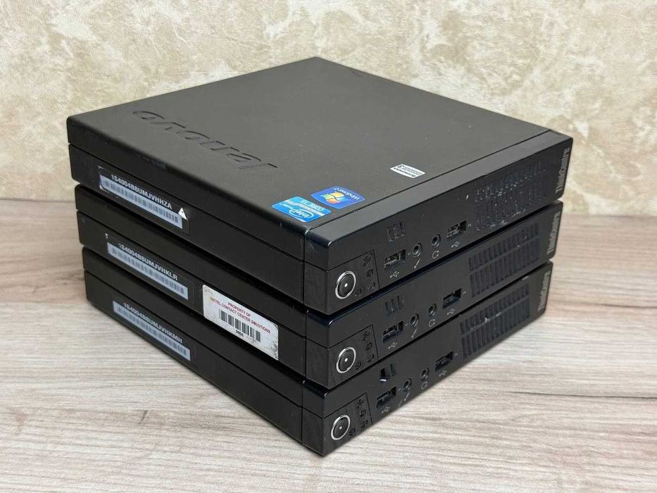 Мини-ПК Неттоп USFF Lenovo ThinkCentre M72e i3/8/120+БП КОЛИЧЕСТВО