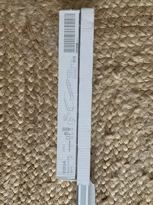 VIDGA: Calha simples, inclui ferragens de teto/branco, 140cm