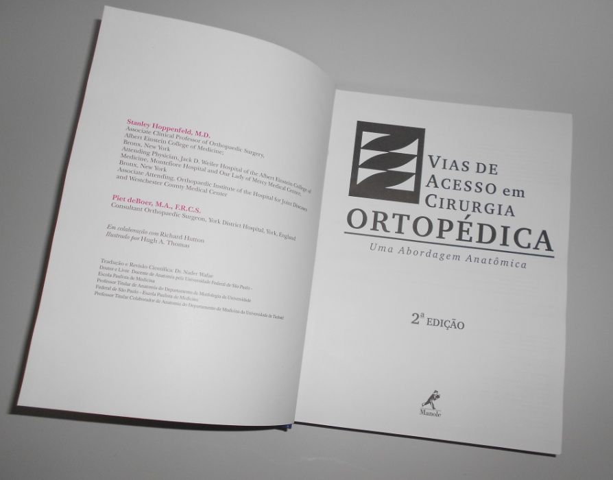 Manual Vias de acesso em cirurgia ortopédica - stanley Hoppenfield