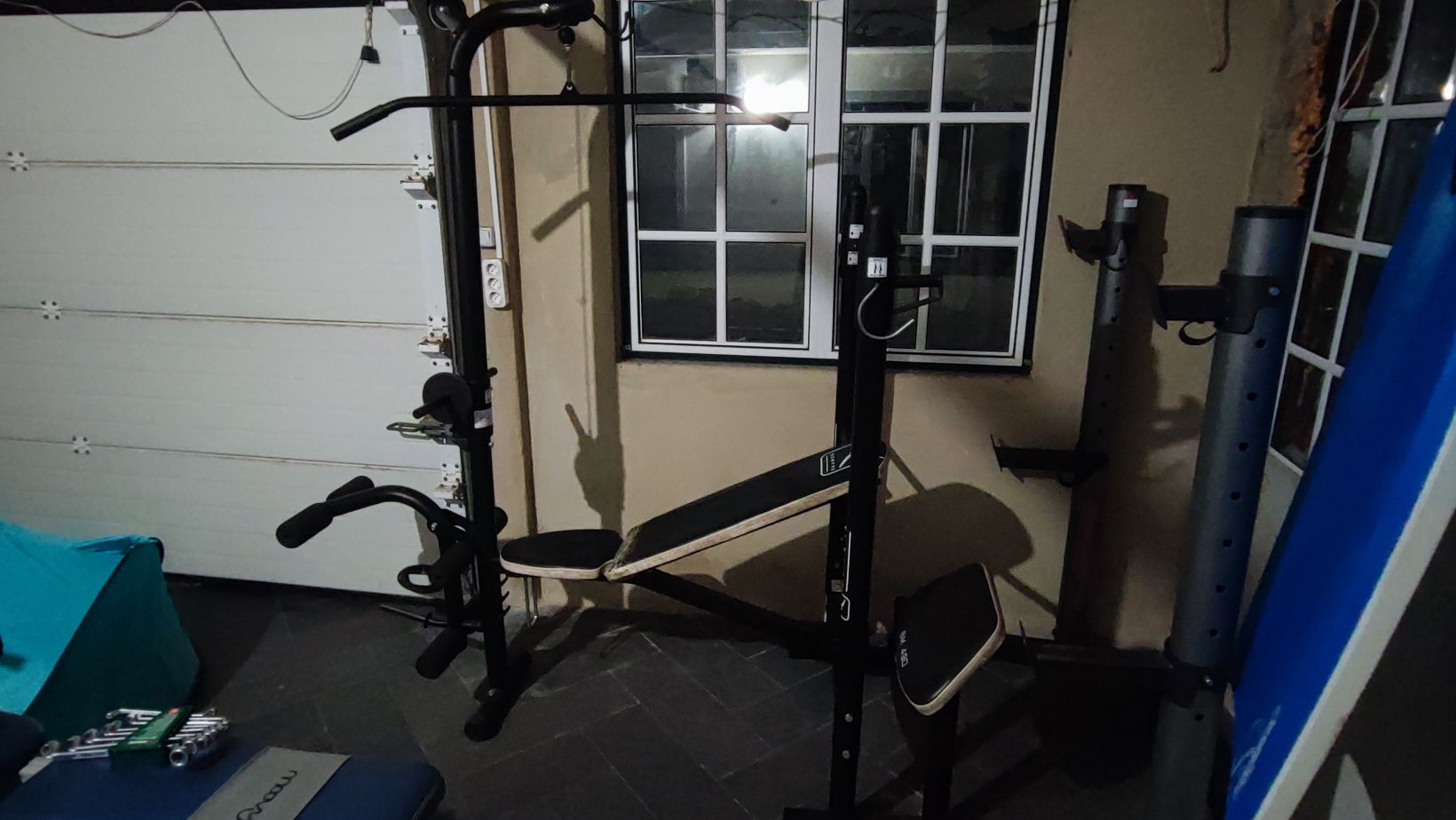 Maquina ginásio peito + dorsal + pernas
