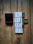 Zestaw 25x Akumulatorki AA/AAA Eneloop Varta + Ładowarka Green Cell