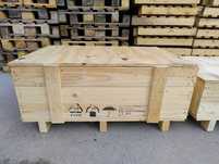 Drewniana skrzynia ogrodowa, kufer, ozdobna donica 112x75x50-Promocja