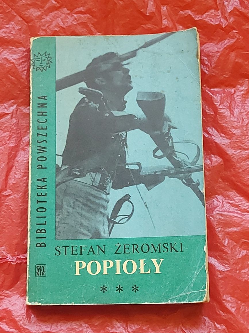 Książka POPIOŁY 1966 rok