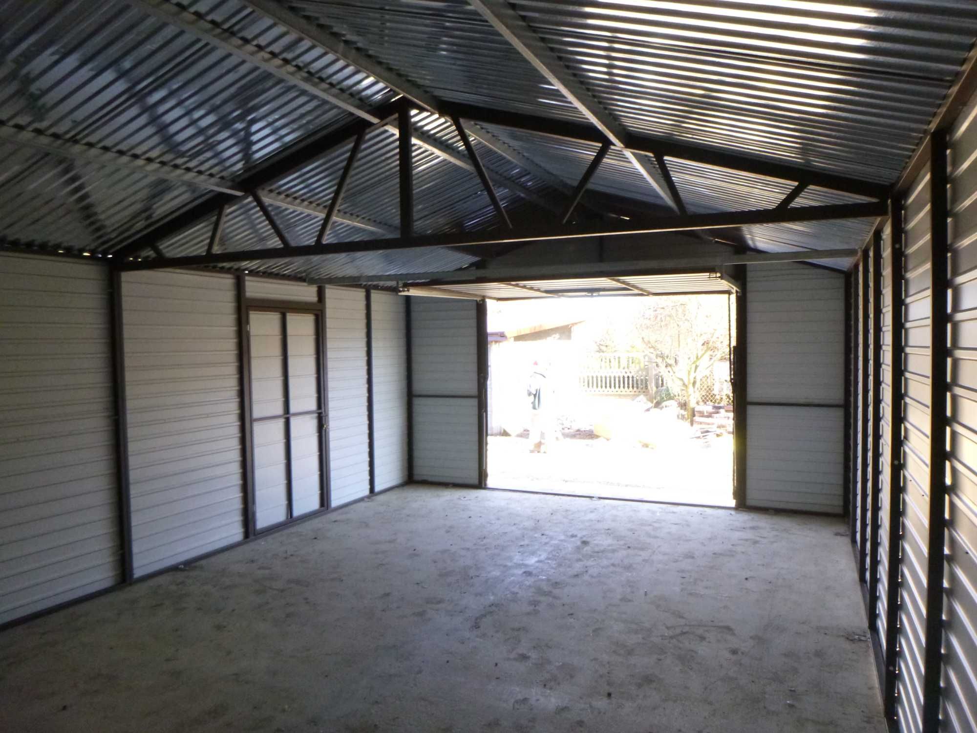 Garaż drewnopodobny akrylowy na wymiar 3x5 3x6 4x5 4x6 6x5 6x6 8x5 8x6