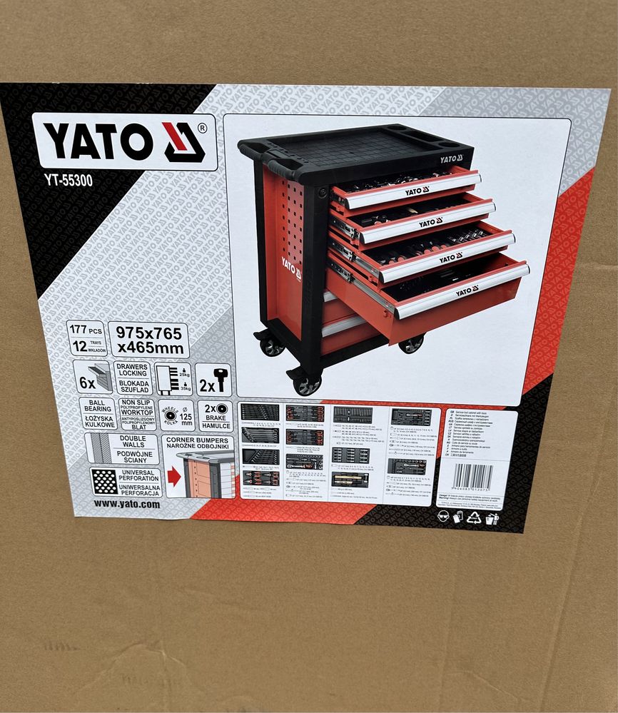 Шкаф с инструментами/шафа з інструментами YATO YT-55300