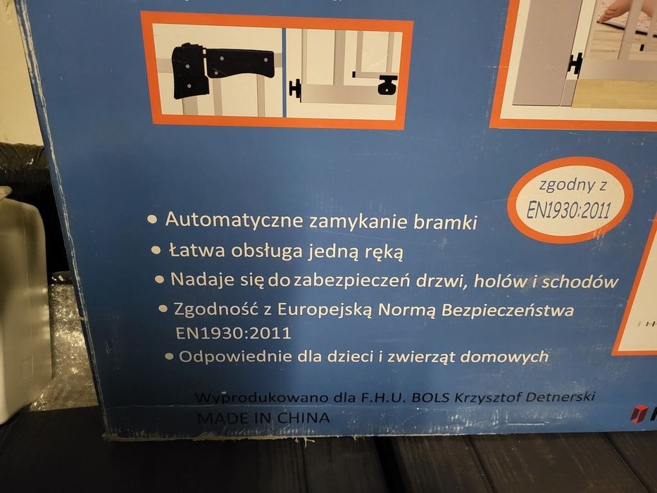 Bramka barierka zabezpieczającą maxigate dziecko