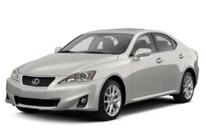 Салон Lexus IS 2 поколение (черный-синий). Разборка Lexus IS220D