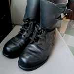 Buty opinacze, skórzane, stan bdb