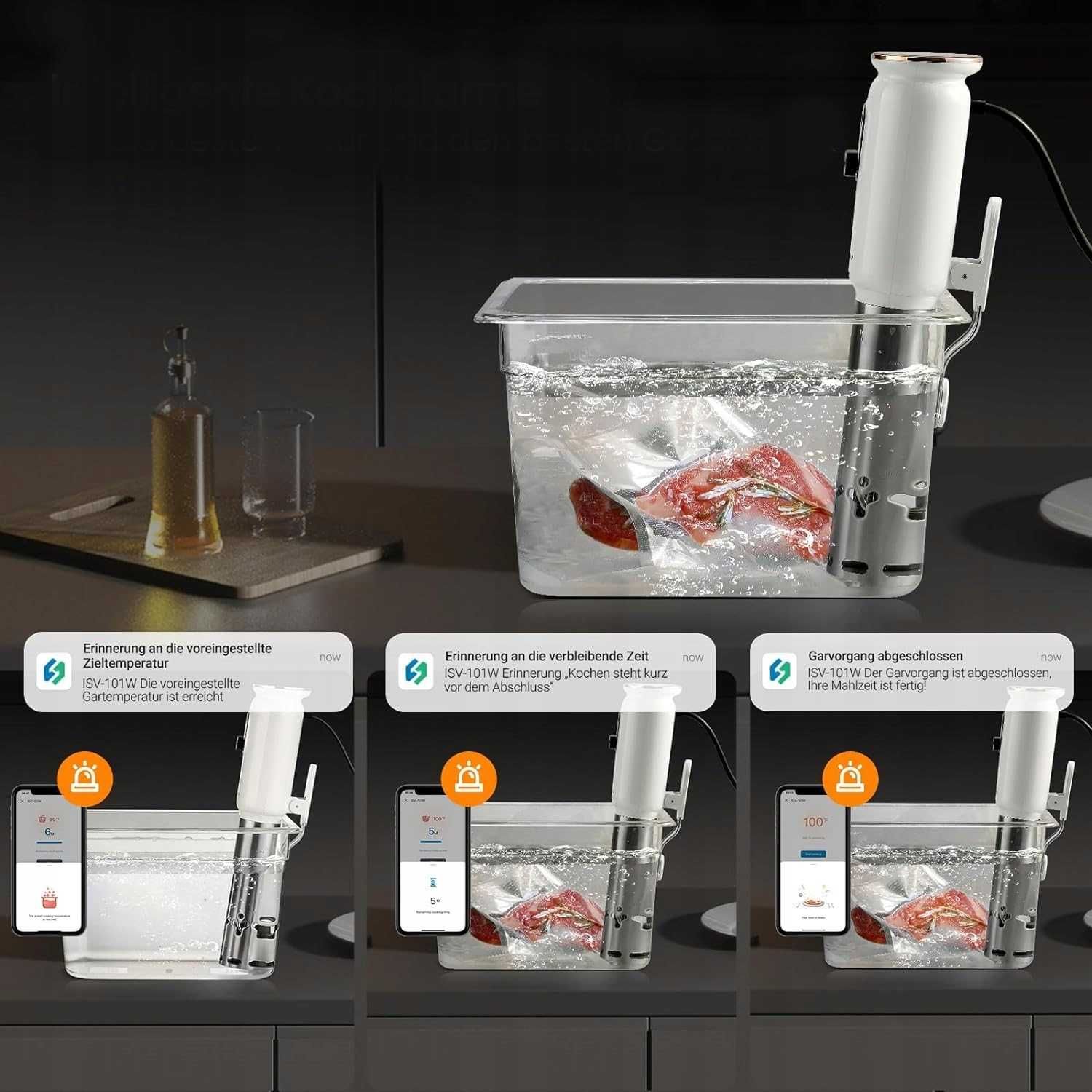 Cyrkulator do gotowania Sous Vide INKBIRD Stick ISV-101 W, 1000 W FV