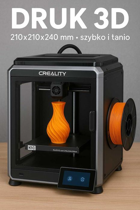 Druk 3d na zlecenie, tanio oraz szybko