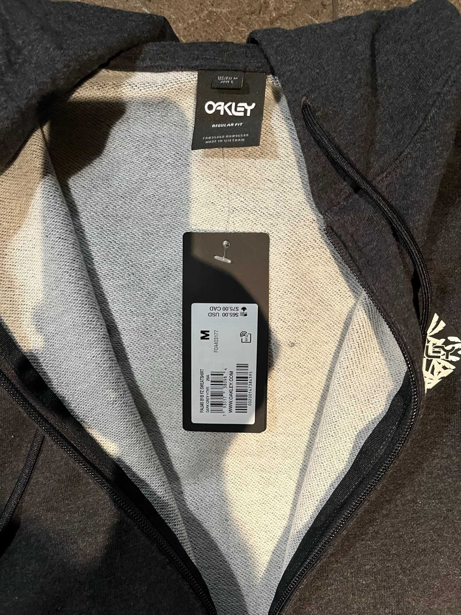 Новый Худи Oakley Palms B1B Fz Sweatshirt Оригинал из США