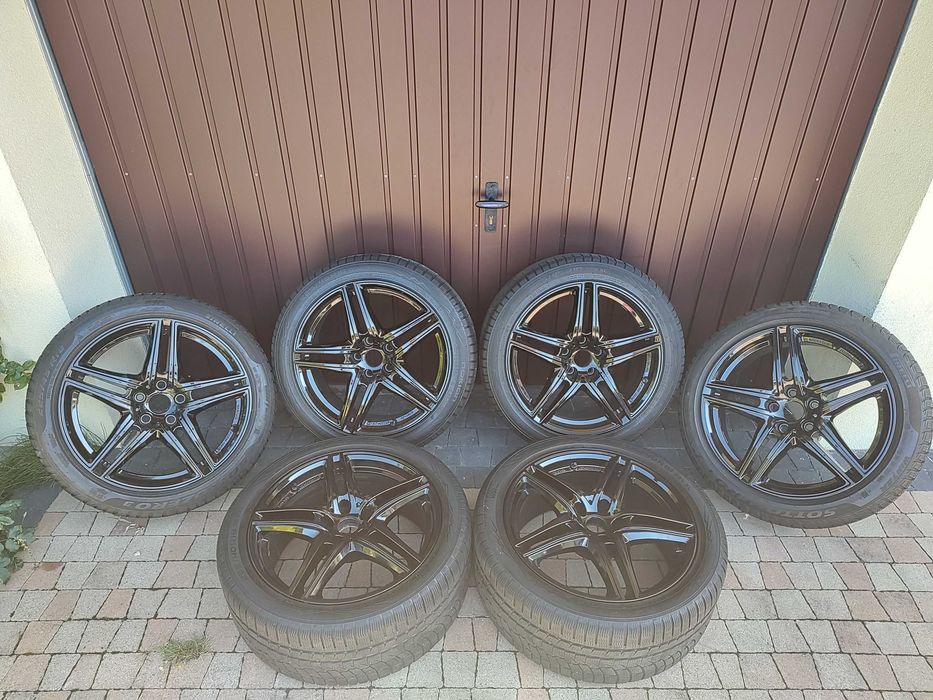 6 x Koła Aluminiowe MERCEDES ET30 5x112 225/45/18 + Czujniki TPMS