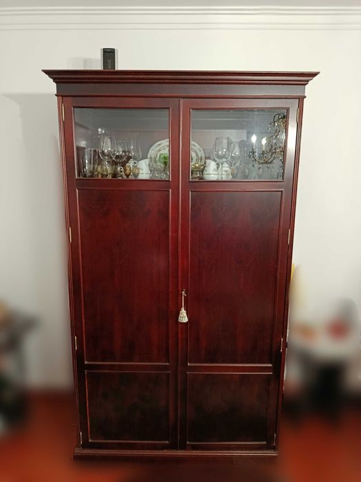 Móvel escritório mogno estilo inglês