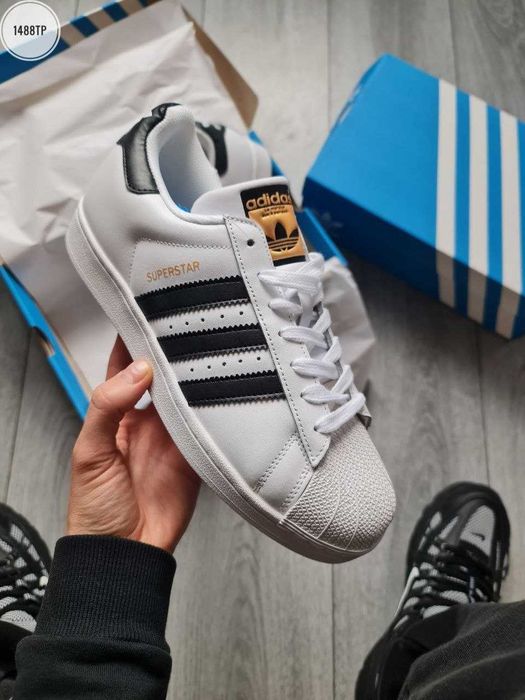 !ТОП ! Adidas Superstar White Black 36 37 38 39 40 41 42 43 44 45
