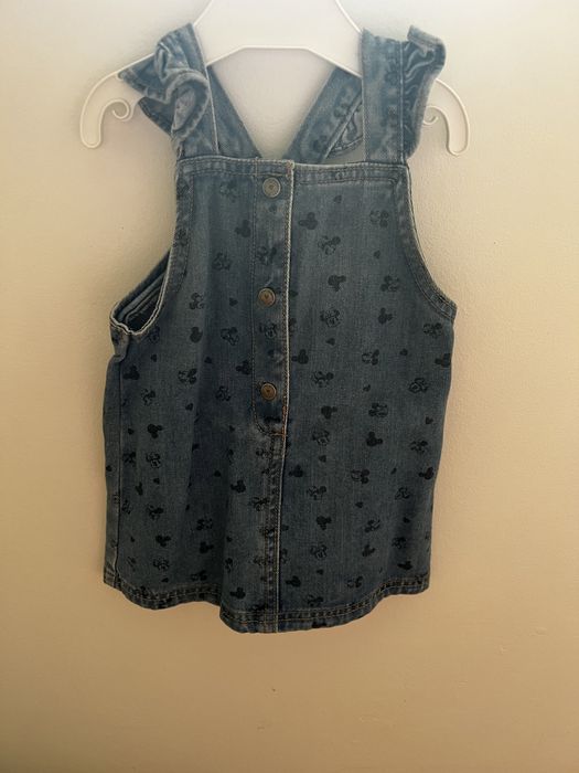 Vestido ganga menina minnie 18 meses