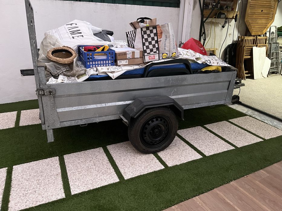 Atrelado de carga/moto 4