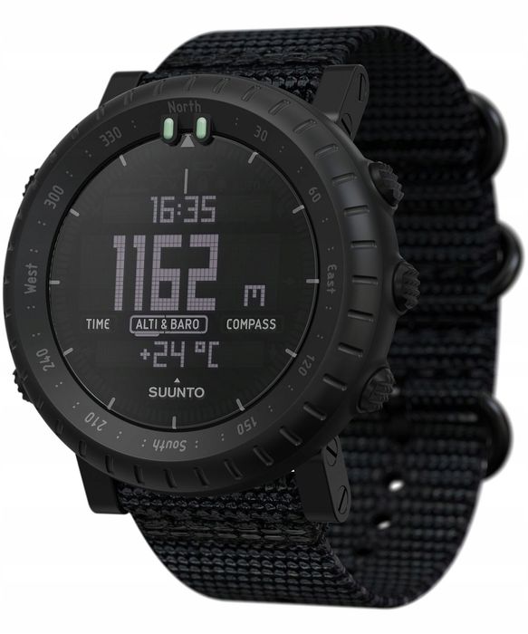 outlet zegarek sportowy suunto core alpha czarny wysokościomierz opis
