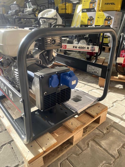 Agregat Prądotwórczy FOGO FH 7001 R AVR , nowy, fv, Honda GX 390