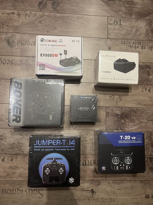 FPV комплекти meteor65/75/air radiomaster boxer cobra eachine jumper