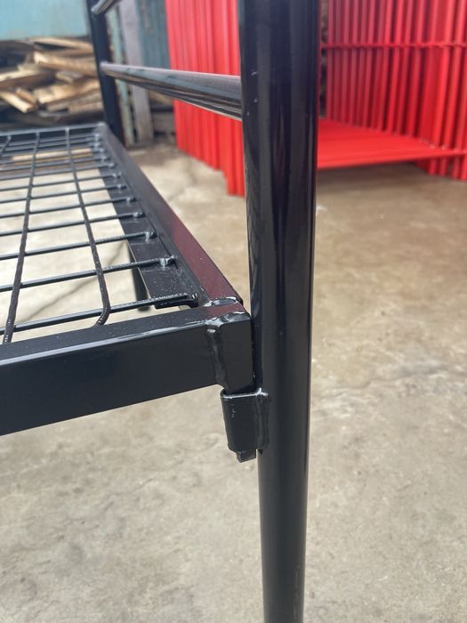 Ліжко металеве 2*0,8 м ( 1-ярус та 2-яруса)