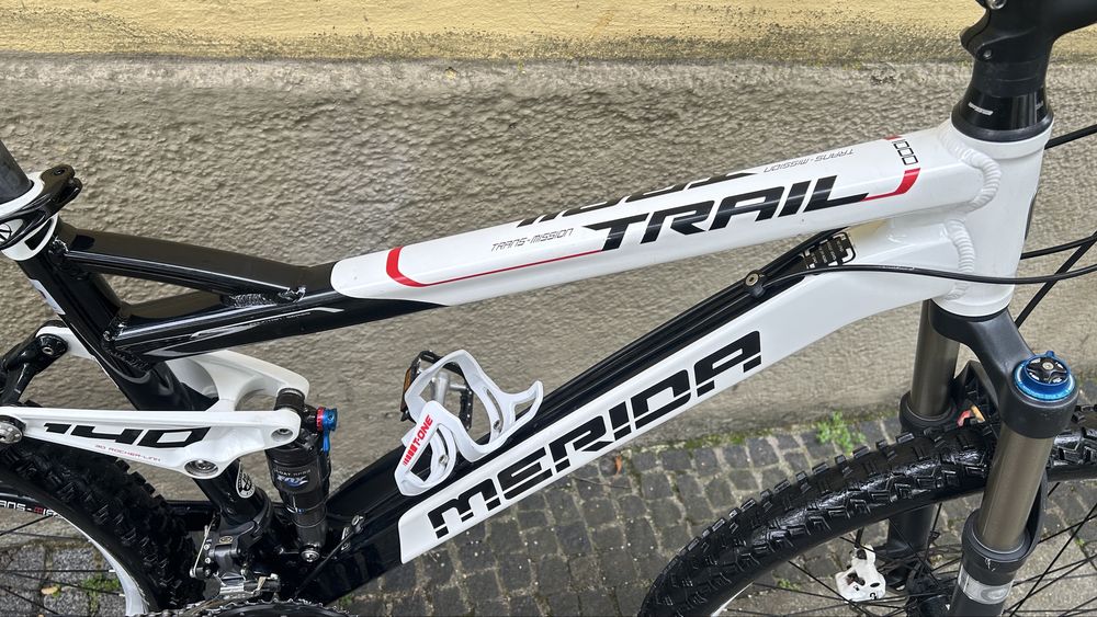 Велосипед Fully MTB Merida Trans-Mission 1000-D – Fox & Shimano XT