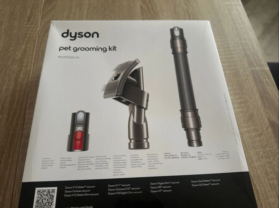 Dyson grooming pet kit V15 V12 V11 V10 V8 dla zwierząt oryginał