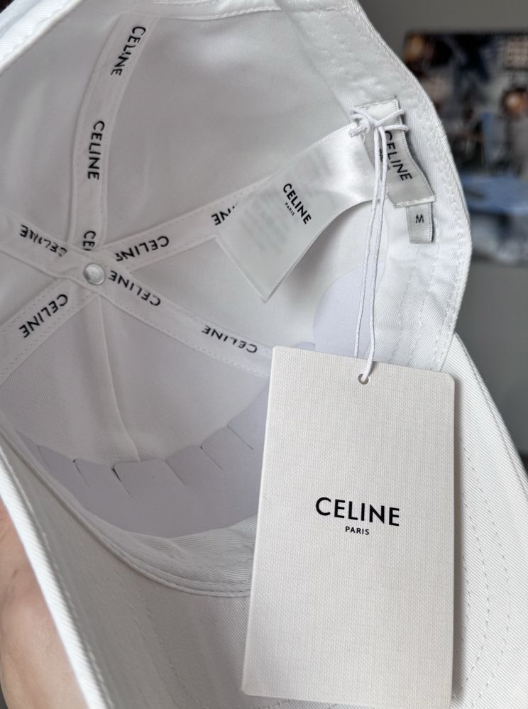 Czapka z daszkiem Komplet metek 100% bawełna Celine