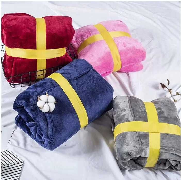 Ciepła Bluza Oversize XXL Koc Włochacz Futrzak 2w1 KOCOBLUZA szara