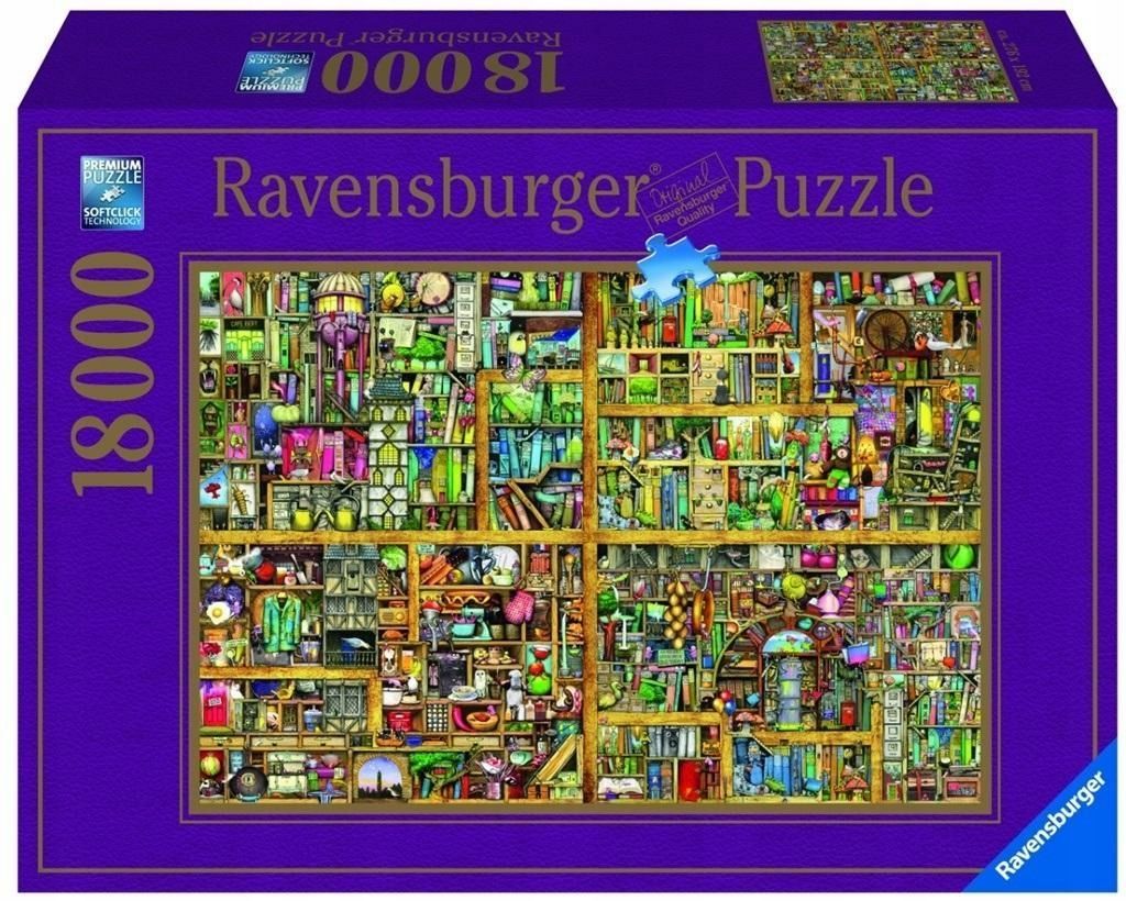 Puzzle 18000 Półka Z Książkami, Ravensburger