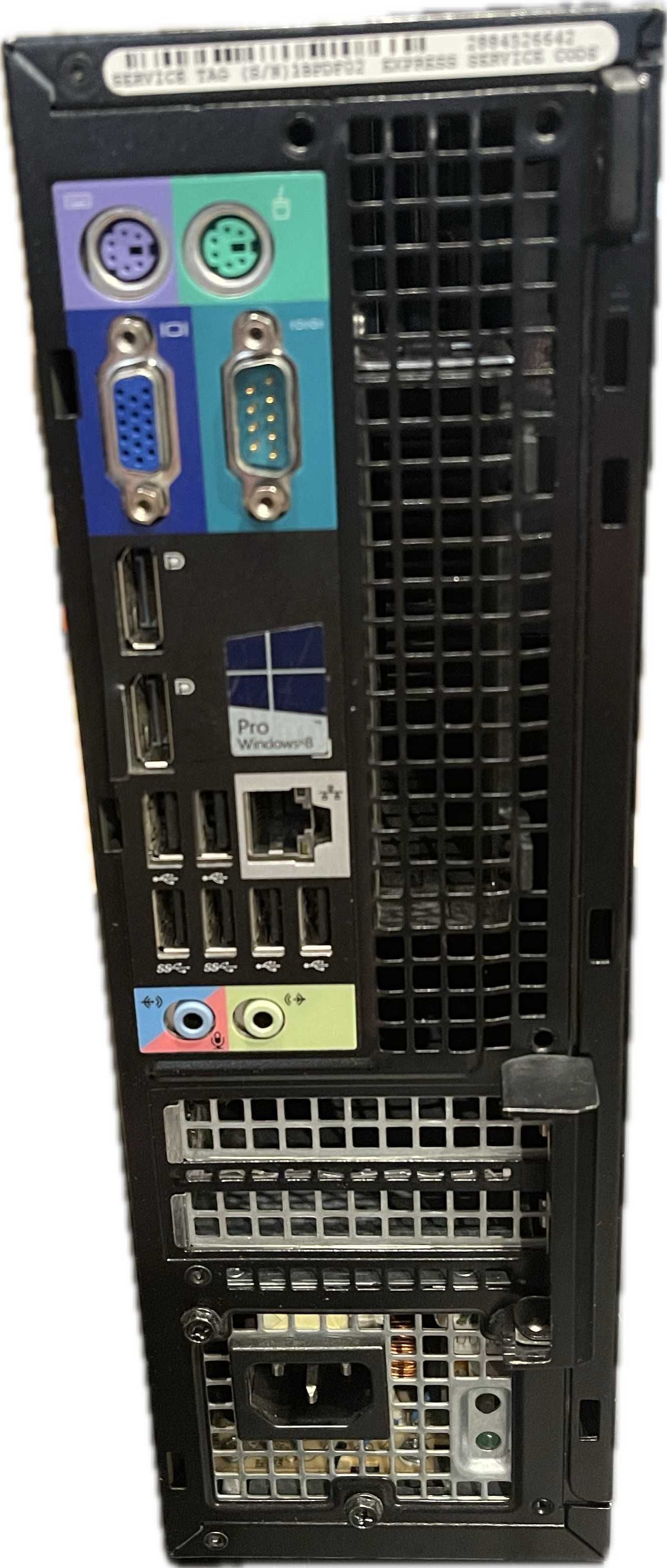 Dell optiplex 7010 i5-3570 3,4 GHz, RAM 8 GB, SSD 500 GB, Windows 10