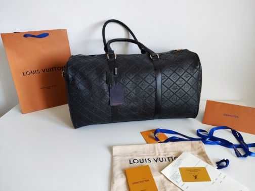 Louis Vuitton Torba podróżna, na siłownię, weekendowa, skóra 56-8