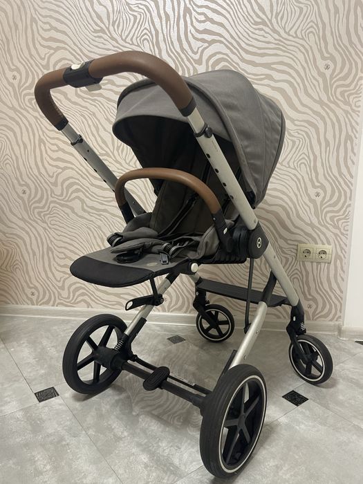 Дитяча коляска Cybex 3 в 1 + автокрісло (в подарок конверт) візок