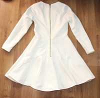 biała ecru sukienka 36 s yoshe