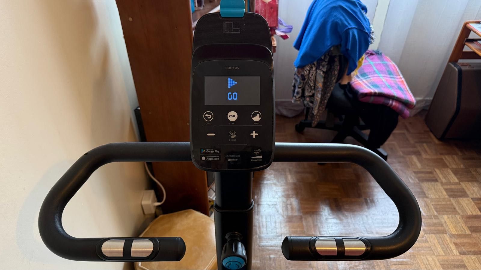 Bicicleta Estática DOMYOS 520 - Como Nova