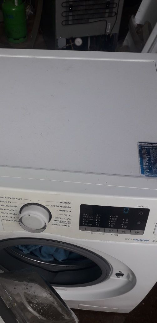 Máquina lavar roupa Samsung eco bubble 8kg
