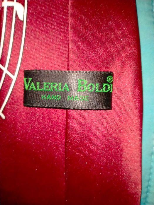 Krawat Valeria Boldi jedwab