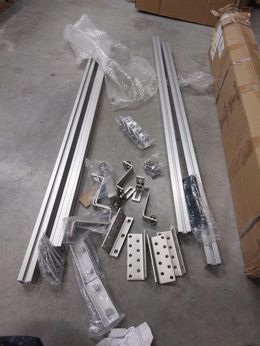 Fotowoltaiczny zestaw montażowy 2-częściowy zestaw montażowy