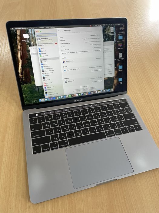 Macbook pro 13 a1389, 2019р (і7,16gb,512gb)